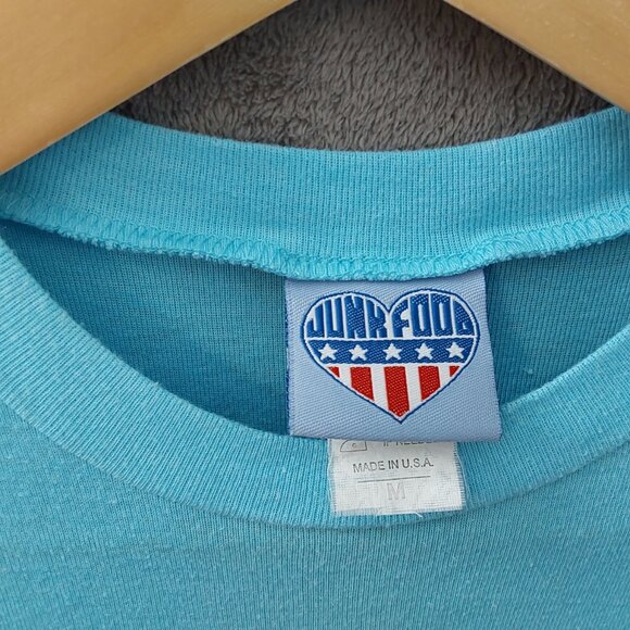 Vintage Teal Curious George Girls Tee – Size M - Picture 3 of 7